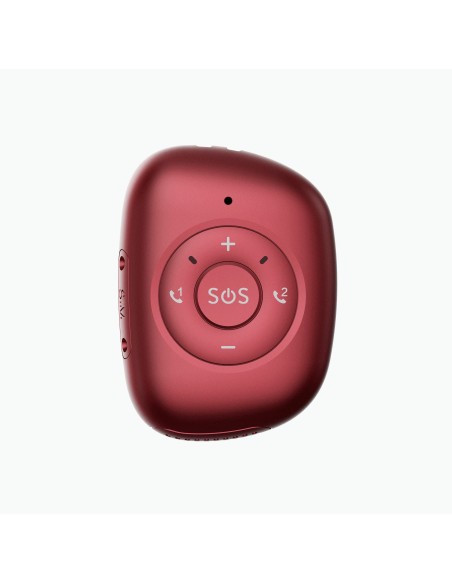 LEOTEC SMART TRACKER ANTI-PERDIDA 4G ROJO GPS