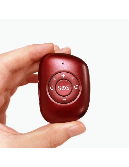 LEOTEC SMART TRACKER ANTI-PERDIDA 4G ROJO GPS