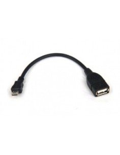 CABLE 3GO MICRO USB-USB M H OTG 2.0 15CM