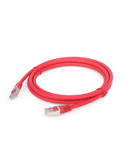 GEMBIRD CABLE RED S-FTP CAT 6A LSZH ROJO 2M