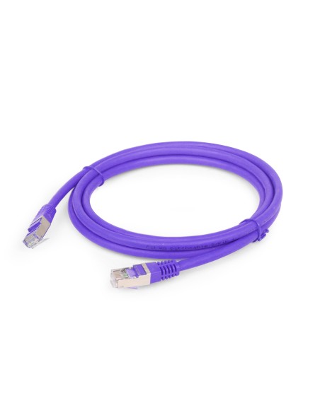 GEMBIRD CABLE RED S-FTP CAT 6A LSZH VIOLETA 1 M