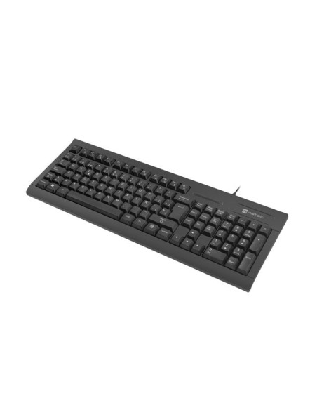 TECLADO NATEC MORAY CON LECTOR DE TARJETAS INTELIGENTES 105 TECLAS