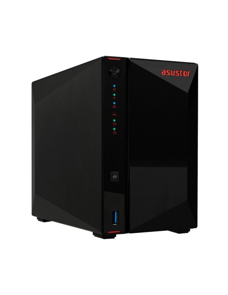 NAS ASUSTOR TOWER 2 BAY DUAL-CORE 2GB DDR4 2.5 GBE X 2 USB 3.2