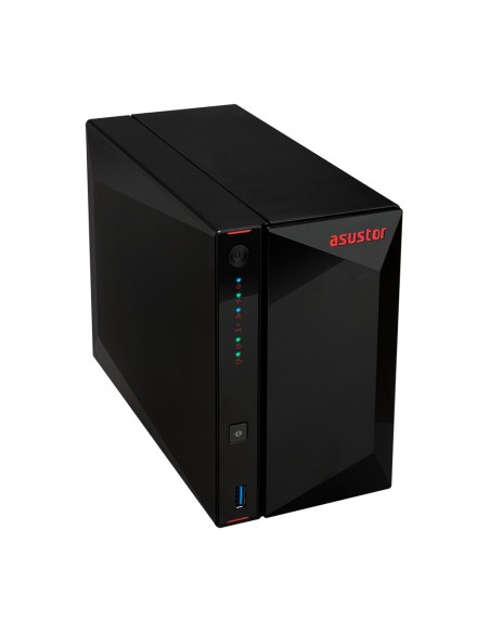 NAS ASUSTOR TOWER 2 BAY DUAL-CORE 2GB DDR4 2.5 GBE X 2 USB 3.2