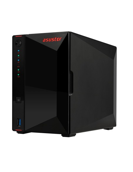 NAS ASUSTOR TOWER 2 BAY DUAL-CORE 2GB DDR4 2.5 GBE X 2 USB 3.2
