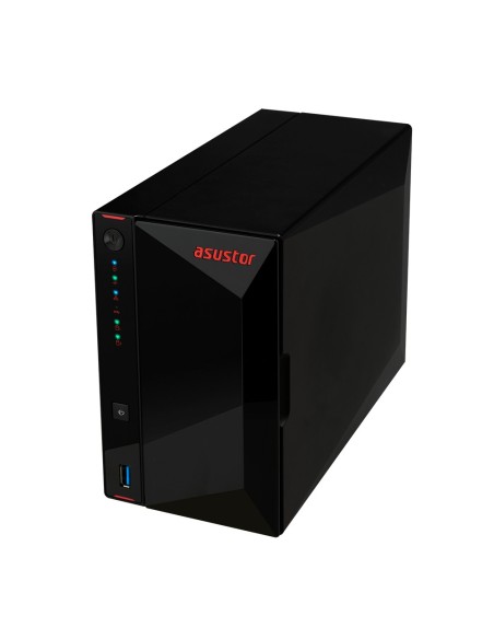NAS ASUSTOR TOWER 2 BAY DUAL-CORE 2GB DDR4 2.5 GBE X 2 USB 3.2