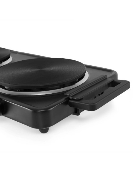 PLANCHA ELÉCTRICA ORBEGOZO PE2855 2 ZONAS 2500W