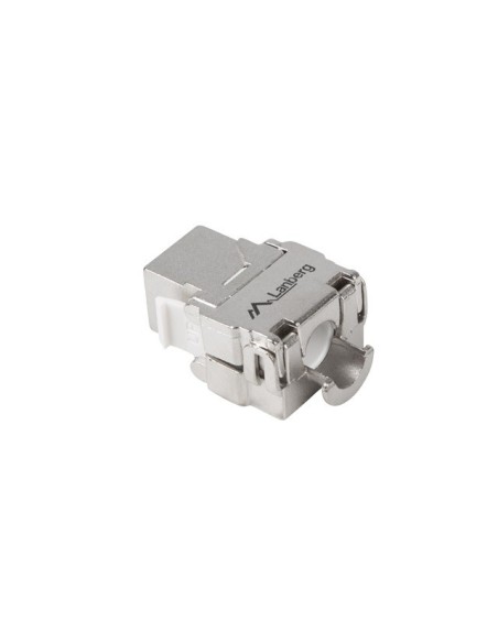 CONECTOR KEYSTONE LANBERG TOOLLESS RJ45 A LSA CAT.6 FTP 180 GRADOS