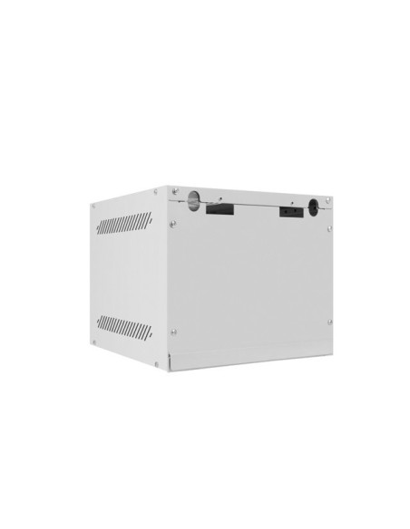 ARMARIO LANBERG MURAL RACK 10" 4U 280X310 FLAT PACK SILVER PUERTA CRISTAL