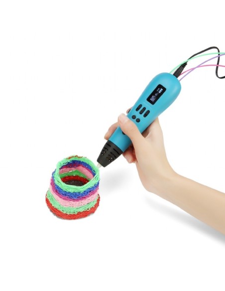 GEMBIRD BOLÃGRAFO DE IMPRESIÃ?N 3D MULTIFILAMENTO, AZUL