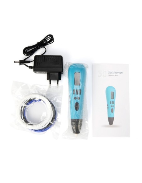 GEMBIRD BOLÃGRAFO DE IMPRESIÃ?N 3D MULTIFILAMENTO, AZUL