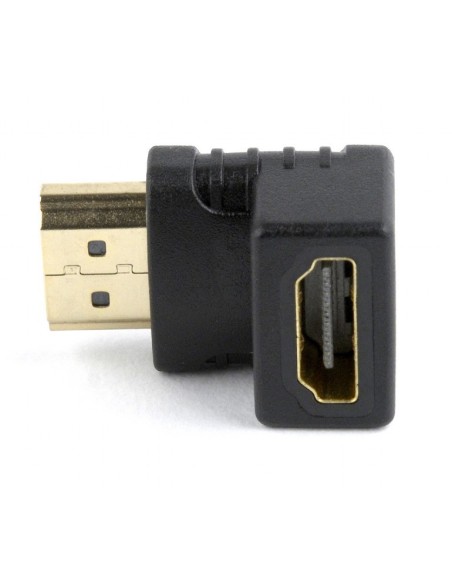 ADAPTADOR GEMBIRD HDMI HEMBRA A HDMI MACHO 90º ANGULO ABAJO