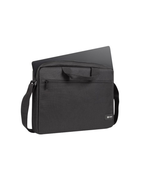 KIT MALETIN NATEC WALLAROO 2 CON RATON WIRELESS NEGRO PARA PORTATIL HASTA 15.6"