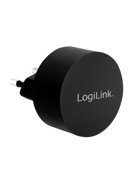 CARGADOR DOBLE USB-A LOGILINK NEGRO