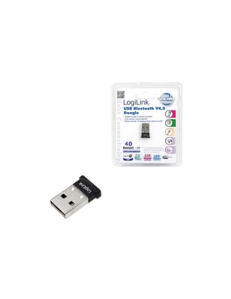 ADAPTADOR BLUETOOTH 4.0 LOGILINK BT0037 DONGLE