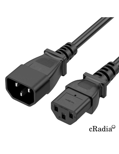 CABLE DE ALIMENTACION EXTENSOR CRADIA 2.0M
