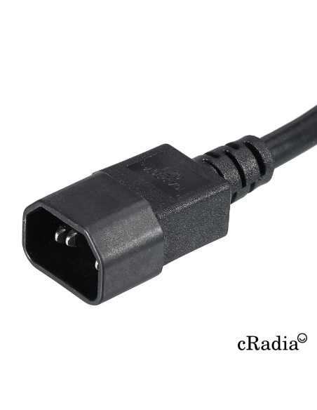 CABLE DE ALIMENTACION EXTENSOR CRADIA 2.0M