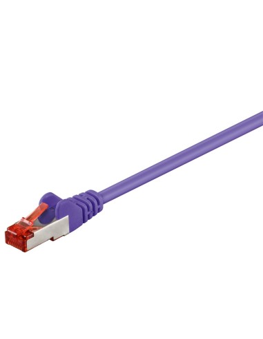 CABLE RED S FTP PIMF CAT6 RJ45 GOOBAY 1.5M VIOLETA