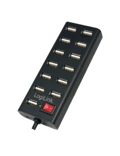 HUB 13 PUERTOS USB2.0 LOGILINK +F.ALIM UA0126 CON FUENTE AL