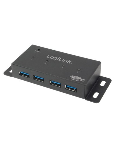 LogiLink UA0149 nodo concentrador 5000 Mbit s Gris