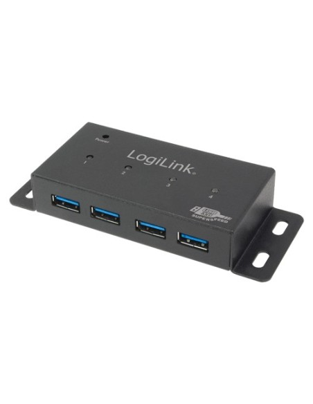 LogiLink UA0149 nodo concentrador 5000 Mbit s Gris