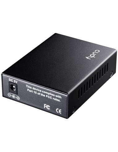 CONVERSOR CUDY 10 100 1000M GIGABIT ETHERNET MEDIA CONVERTER