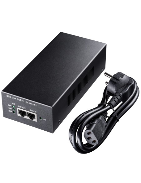 INYECTOR POE CUDY 90W GIGABIT POE+ POE INJECTOR