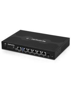 Ubiquiti Networks EdgeRouter 6P router Gigabit Ethernet Negr