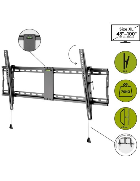 SOPORTE TV MON GOOBAY PARED PRO TILT (XL)
