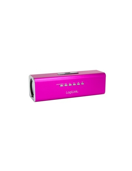 RADIO MP3 LOGILINK DISCOLADY ROSA SP0038P MP3 FM USB TARJET