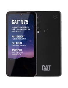 MOVIL SMARTPHONE CAT S75 RUGERIZADO NEGRO