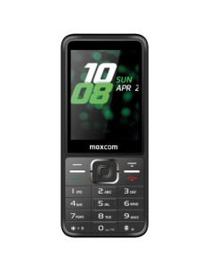 MaxCom MM244 Classic 7,11 cm (2.8") 110,8 g Negro Teléfono c