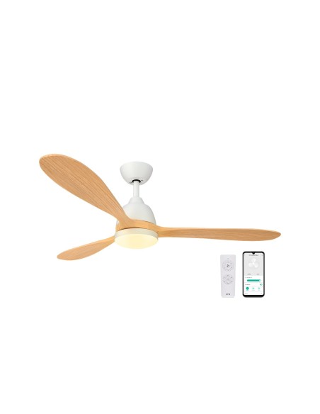 VENTILADOR DE TECHO SPC CONFORTO DC NATURE MADERA