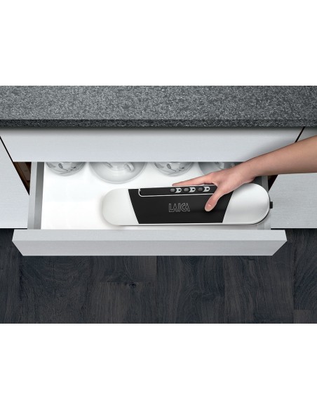 ENVASADORA AL VACIO LAICA VT3205 PLATA NEGRO