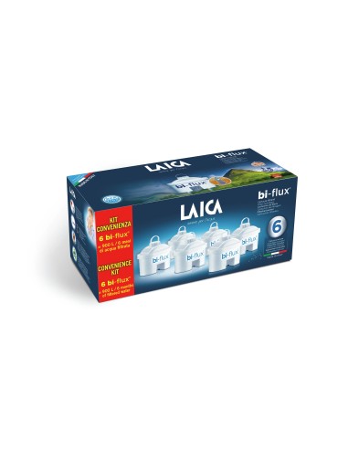 FILTRO AGUA LAICA F6S PACK 5 + 1 BI-FLUX
