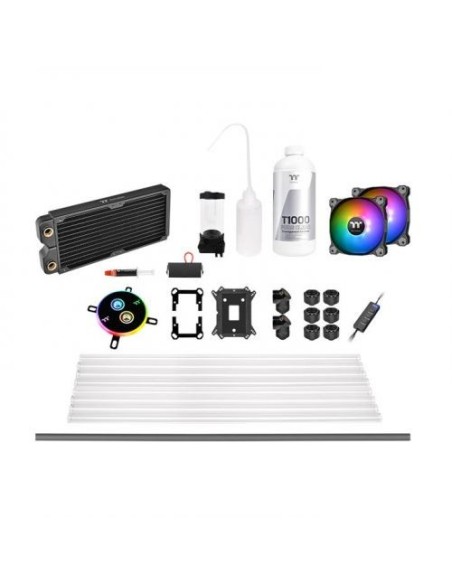 Refrigeración Líquida Thermaltake CL-W242-CU12SW-A Negra