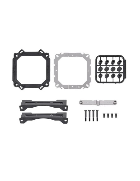 Disipador Thermaltake Toughair 310 12 cm Negro, Plata