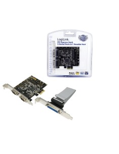 TARJETA PCI-E PUERTO LPT+2XCOM LOGILINK PC0033