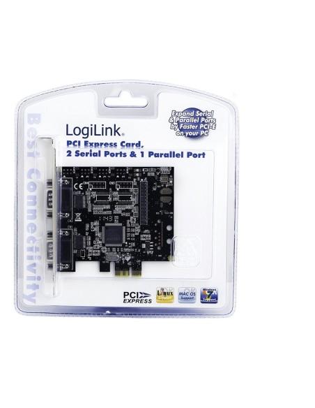 TARJETA PCI-E PUERTO LPT+2XCOM LOGILINK PC0033