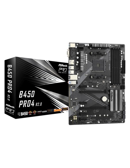Asrock B450 Pro4 DDR4 Negra (2.0)
