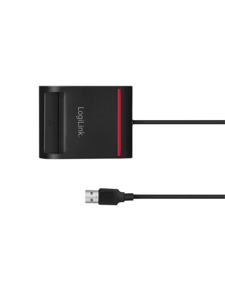 LogiLink CR0047 lector de tarjeta inteligente Interior USB 2