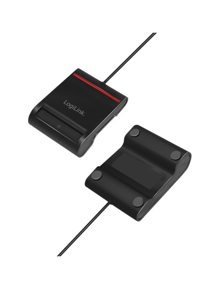 LogiLink CR0047 lector de tarjeta inteligente Interior USB 2