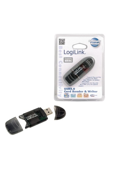 LogiLink Cardreader USB 2.0 Stick external for SD MMC lector