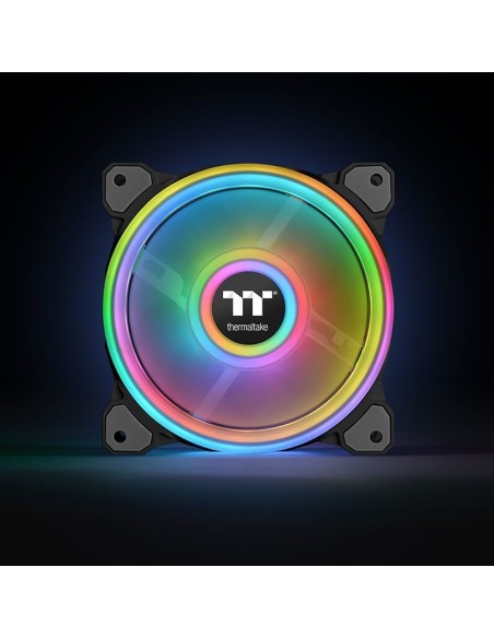 Ventilador Thermaltake Riing Quad 12 RGB 12 cm Negro