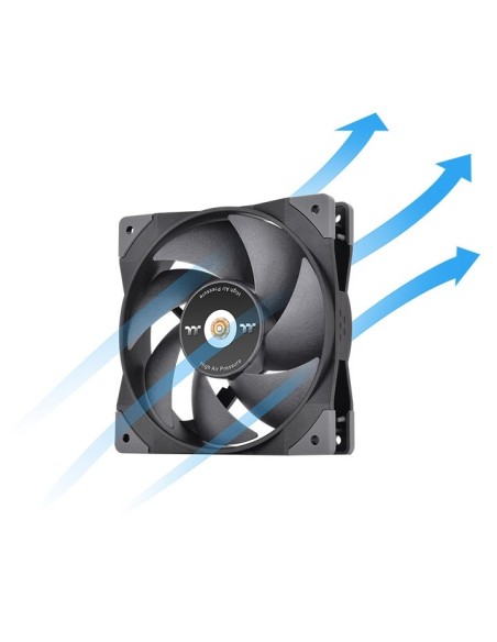 VENTILADOR 120X120 THERMALTAKE SWAFAN GT12 PREMIUN BLACK
