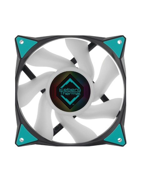 VENTILADOR 120X120 ICEBERG-THERMAL ICEGALE ARGB BLACK