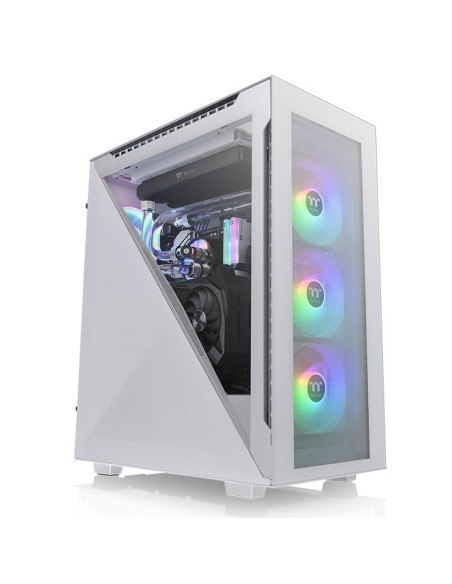 Thermaltake Divider 500 TG Snow ARGB Midi Tower Blanco