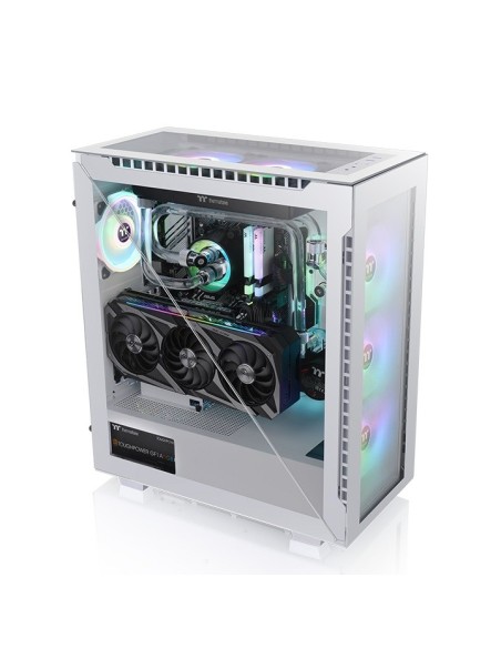 Thermaltake Divider 500 TG Snow ARGB Midi Tower Blanco