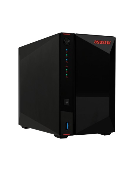 NAS ASUSTOR TOWER 2 BAY 2GHZ 4GB DDR4 X