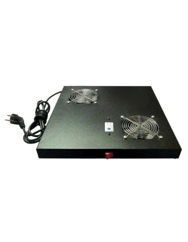 PANEL DE VENTILACION TECHO RACK 4 VENT TERM 1U